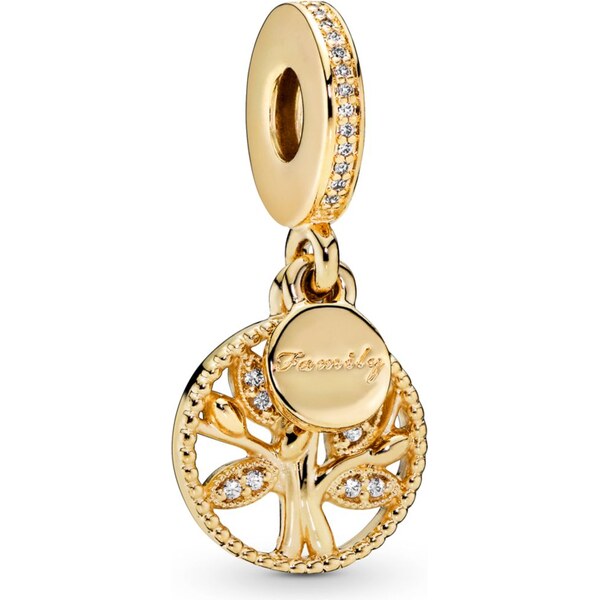 PANDORA pozlátený prívesok Rodinné dedičstvo 58185292