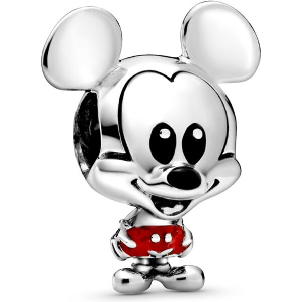PANDORA Disney prívesok Mickey Mouse Červené nohavice 58185317