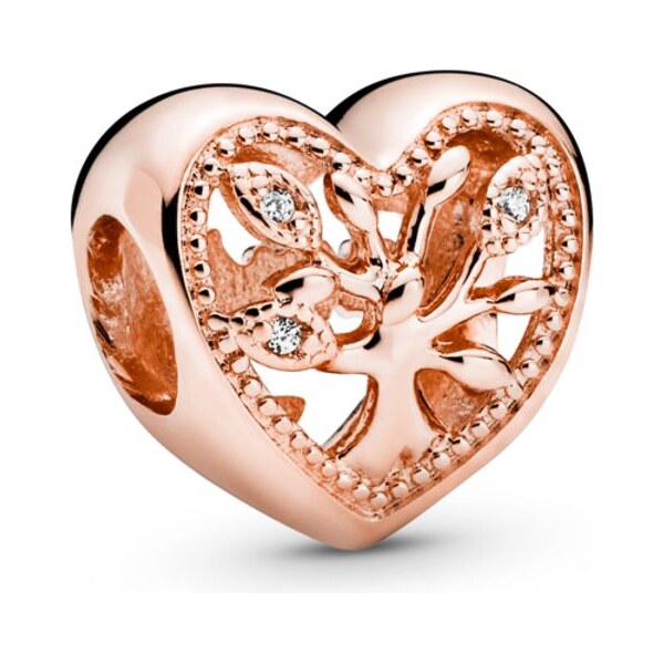 PANDORA prívesok Srdce so stromom života 58185324