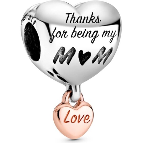 PANDORA prívesok Love You Mum 58185325