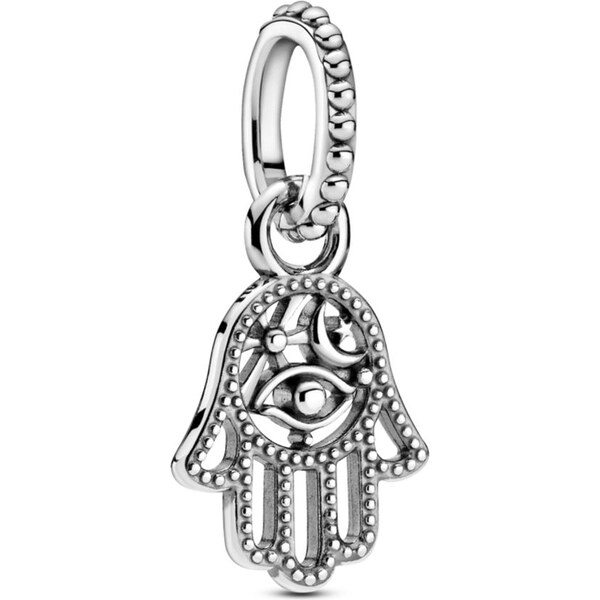 PANDORA visiaci prívesok Ochranná ruka Fatimy 58185369