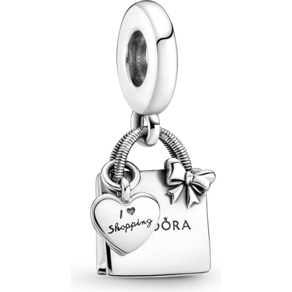 PANDORA prívesok Nákupná taška Pandora 58185456