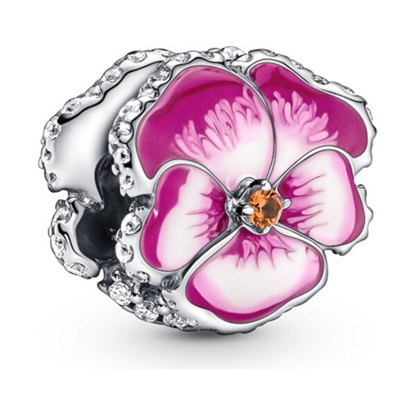 PANDORA prívesok Ružová sirôtka 58185555