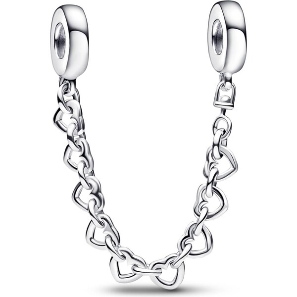 PANDORA bezpečnostná retiazka Spojené srdcia 58185628