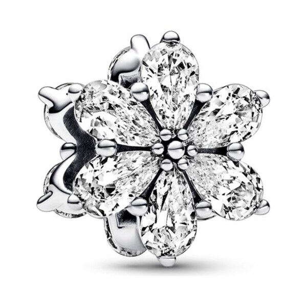 PANDORA strieborný prívesok Trblietavý herbárový zhluk 58185782