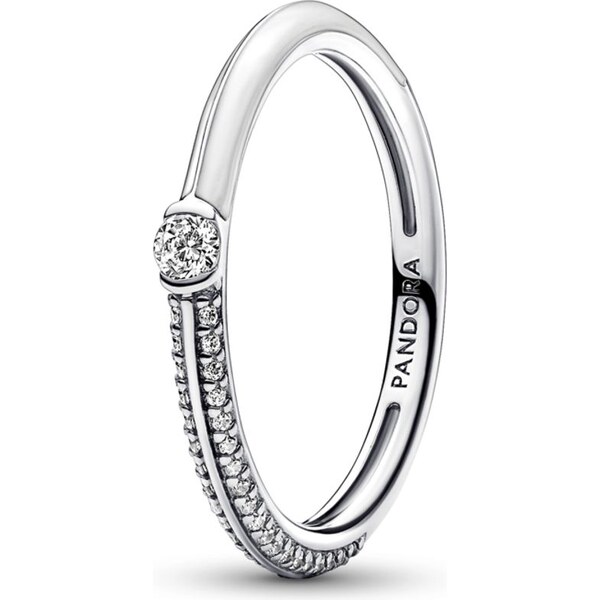 PANDORA ME prsteň Pavé a biela 58185859