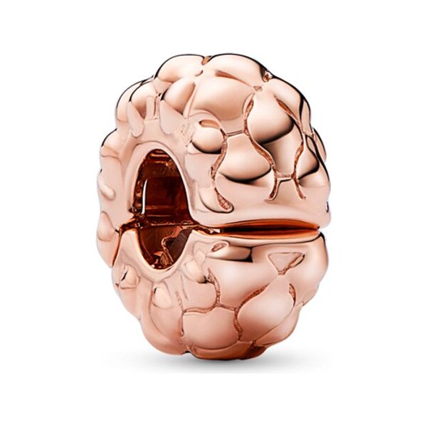 PANDORA klip so silikónom s cvočkami 58185873