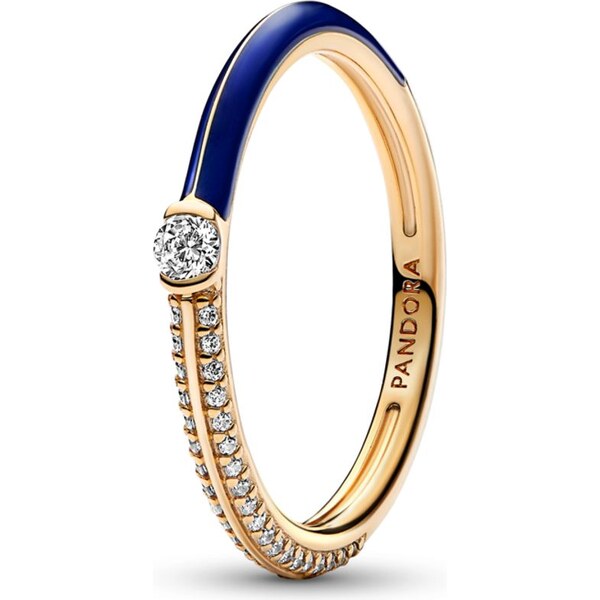 PANDORA ME prsteň Pavé a modrá 58185862
