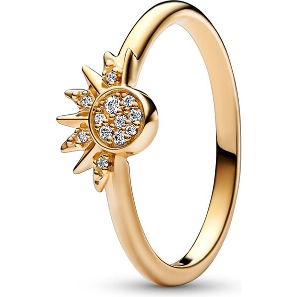 PANDORA prsteň Nebeské trblietavé slnko 58185863