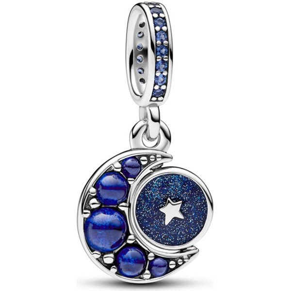 PANDORA prívesok Trblietavý otáčajúci sa mesiac 58185981