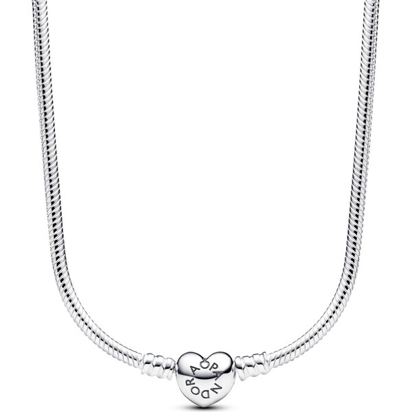 PANDORA náhrdelník so sponou v tvare srdca 58186039