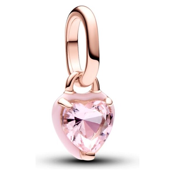 PANDORA ME miniprívesok Ružové čakrové srdce 58186052