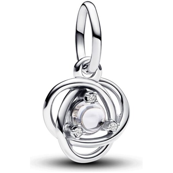 PANDORA prívesok Číry kruh večnosti 58186123