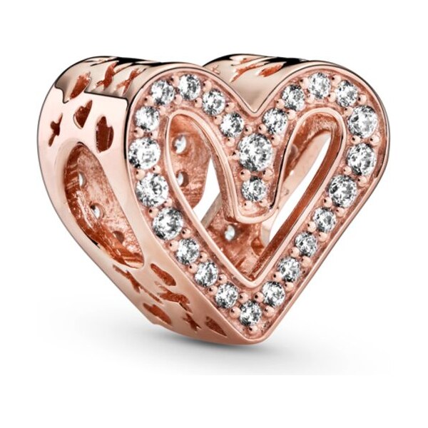 PANDORA prívesok Srdce nepravidelného tvaru 58185293