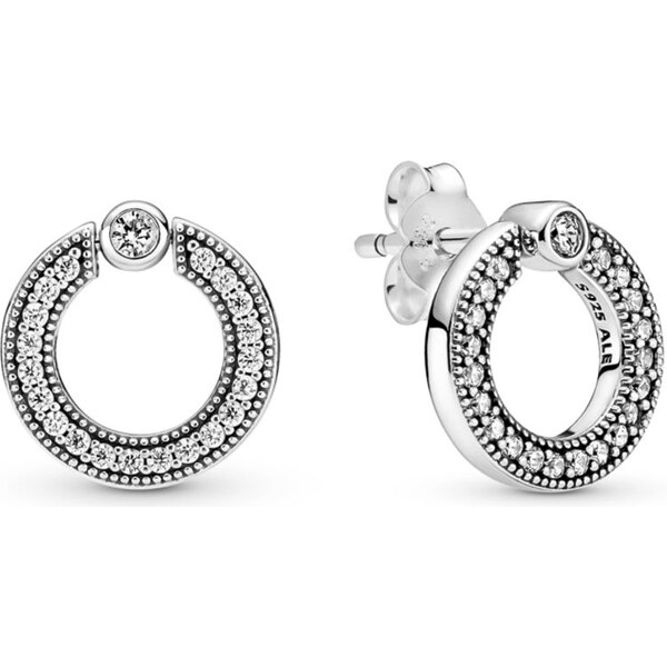 PANDORA Otočné kruhové cvočky vysadené s logom 58185442