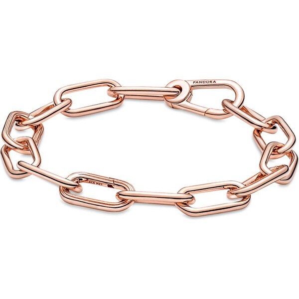 PANDORA ME Retiazkový náramok pozlátený so strednými článkami 58185480