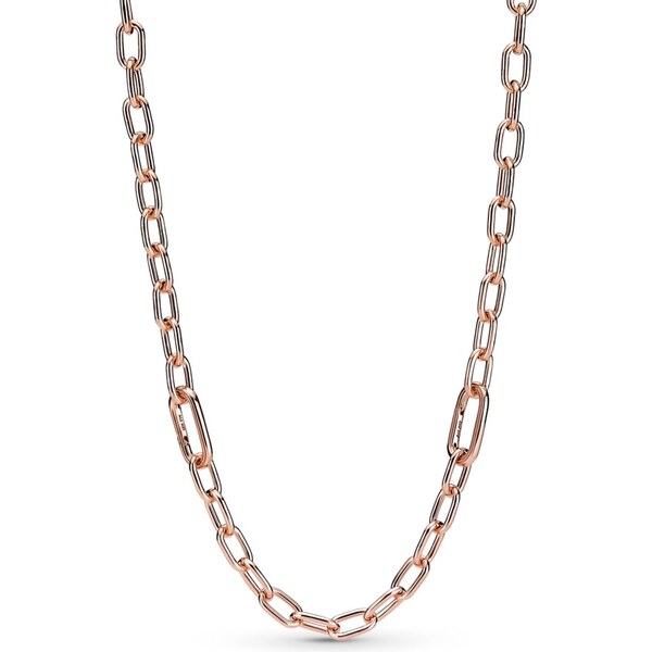 PANDORA článkový retiazkový náhrdelník Pandora ME pozlátený 58185470