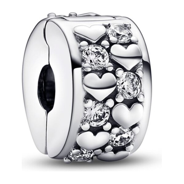 PANDORA klip Trblietavé nekonečné srdce 58185626