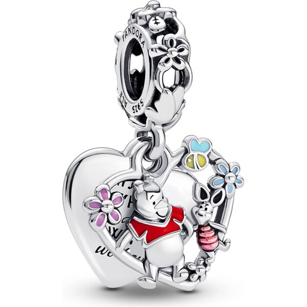 PANDORA Disney prívesok Medvedík Pú a Prasiatko 58185636