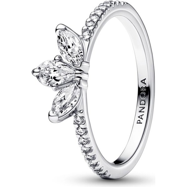 PANDORA prsteň Trblietavý zhluk rastlín 58185718