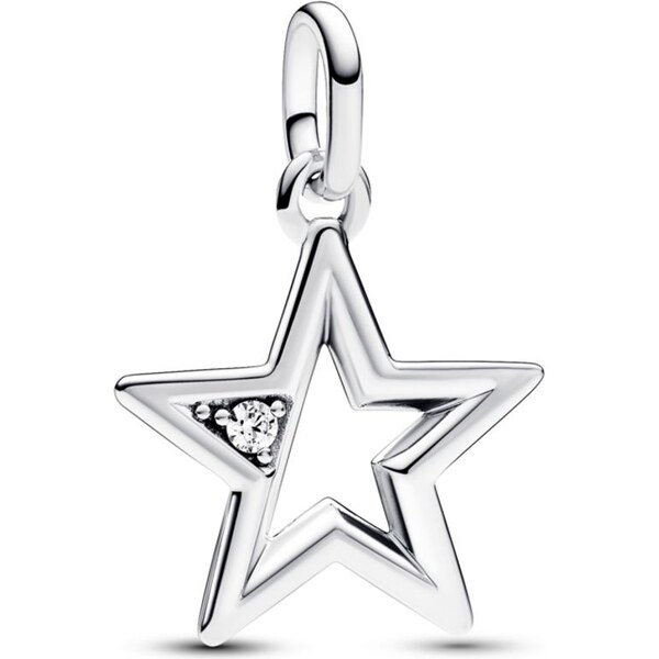 PANDORA ME trblietavý medailónový prívesok s hviezdou 58185934