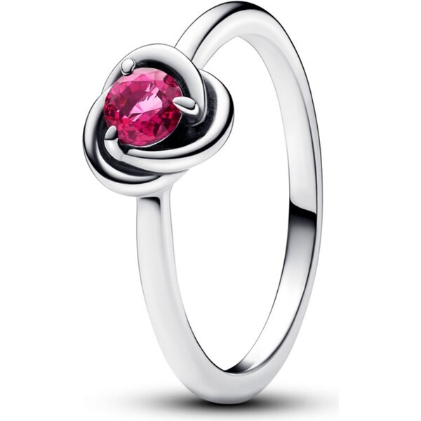 PANDORA prsteň Ružový kruh večnosti 58186017
