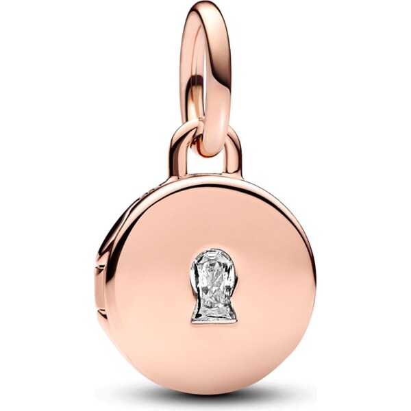 PANDORA prívesok Otvárateľný medailón lásky na gravírovanie 58186050