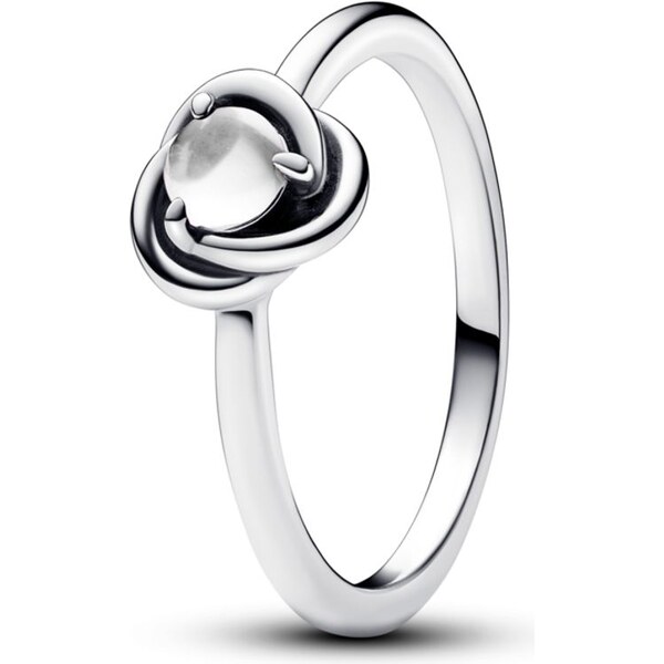 PANDORA prsteň Číry kruh večnosti 58186076