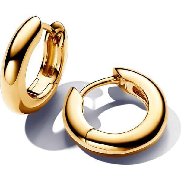 PANDORA Okrúhle kruhové náušnice 58186214