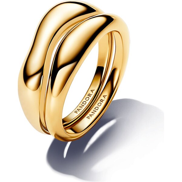 PANDORA Zoskupovacie prstene s organickým tvarom 58186231