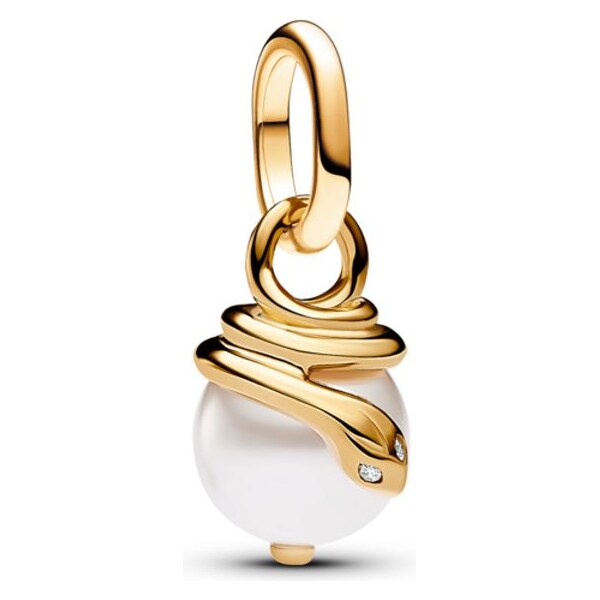 PANDORA ME mini visiaci prívesok Had s perleťou 58186241
