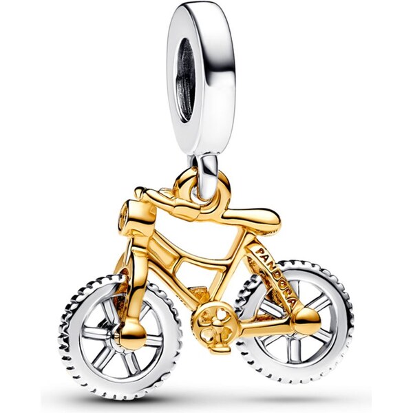 PANDORA Visiaci prívesok Dvojfarebný bicykel 58186243