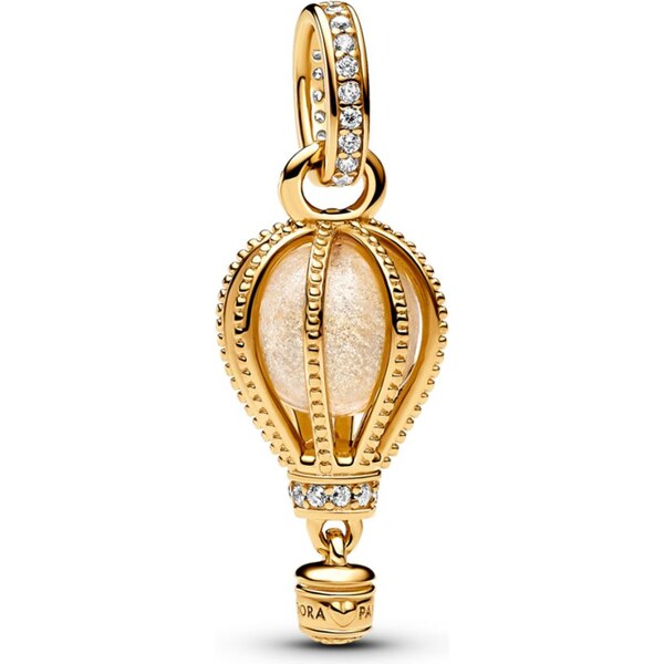 PANDORA visiaci prívesok trblietavý číry Teplovzdušný balón 58186252