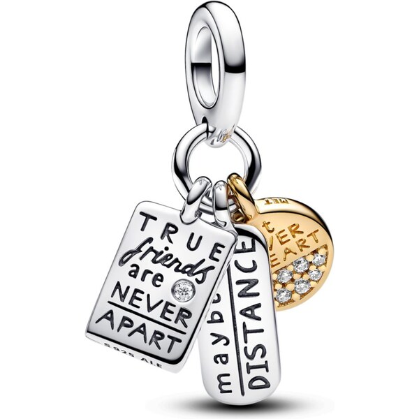 PANDORA Trojitý visiaci prívesok priateľstva 58186317