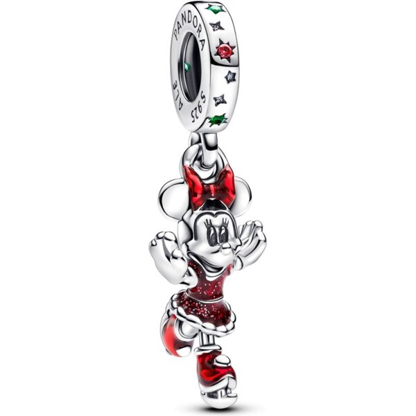 PANDORA visiaci prívesok Minnie Mouse na korčuliach 59072423