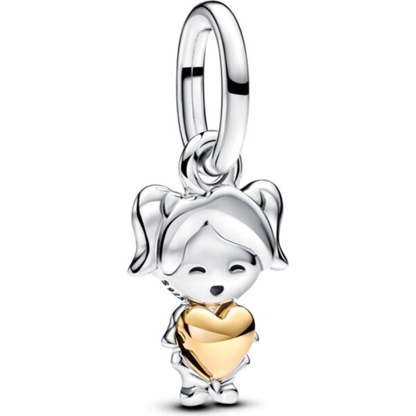 PANDORA visiaci prívesok Šťastné dievča 59072436