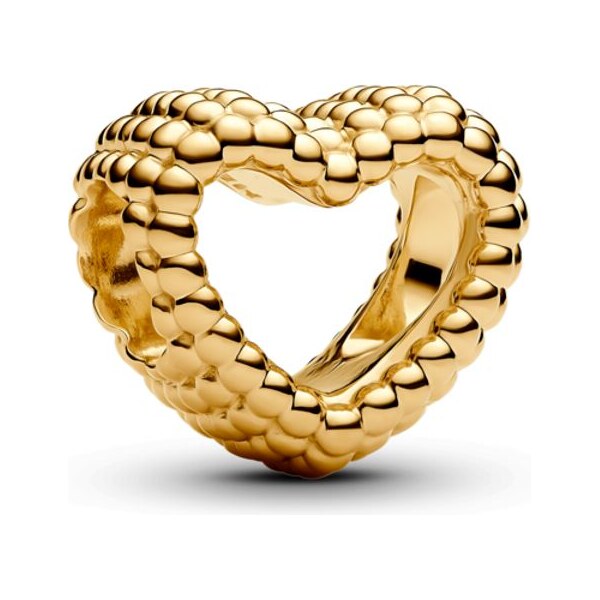 PANDORA prívesok Korálkové srdce 60566290