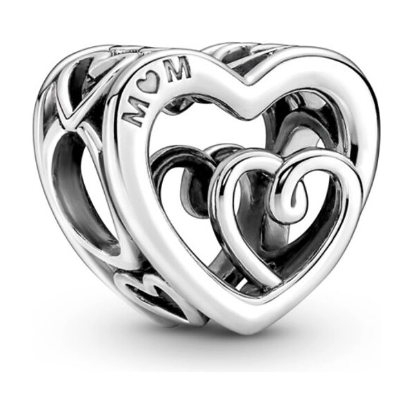 PANDORA prívesok Prepojené nekonečné srdcia 60805135