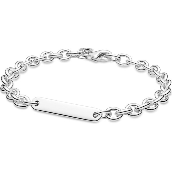 PANDORA Pletený náramok na gravírovanie 58186092