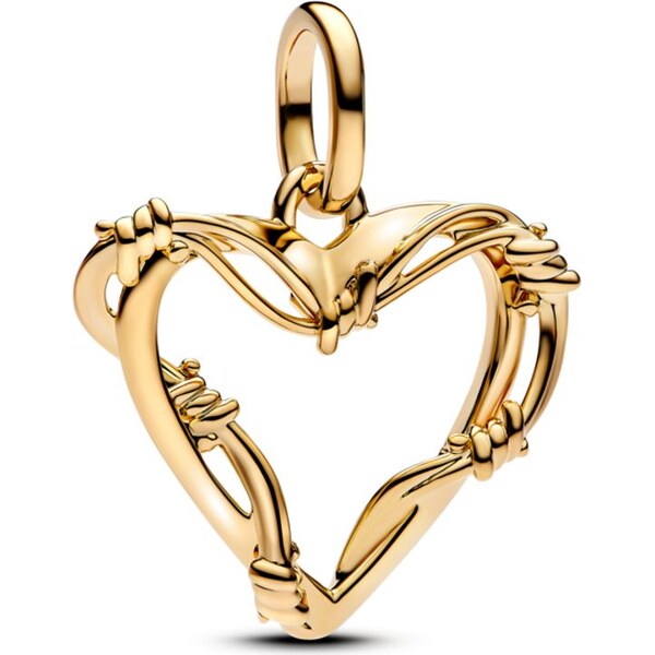 PANDORA Prívesok Drôtené srdce 61458052