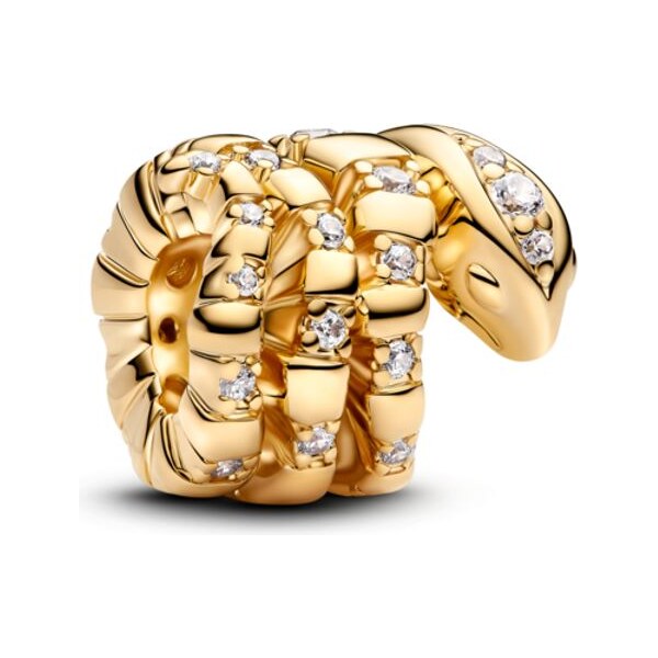 PANDORA prívesok Stočený had 61458062