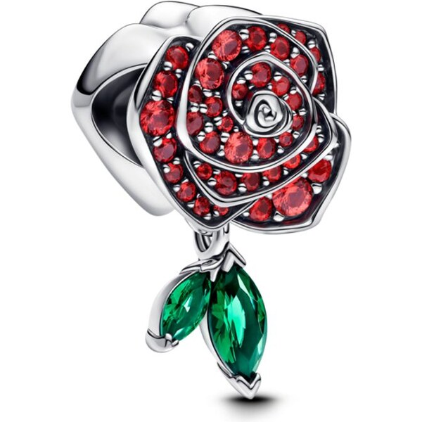 PANDORA Prívesok Trblietavá rozkvitnutá ruža 61458068