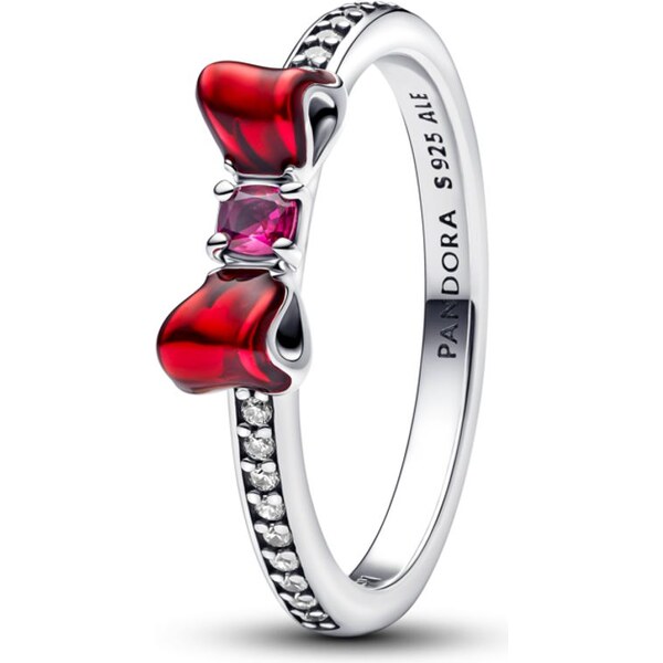 PANDORA Prsteň Disney Snehuličina mašľa 61458090