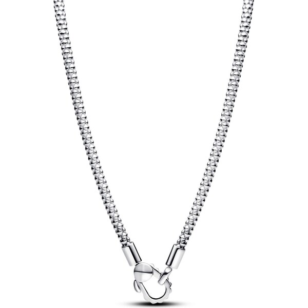 PANDORA Retiazkový náhrdelník so sponou so cvočkami 61458096