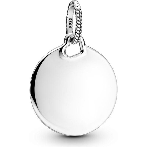 PANDORA Gravírovateľný okrúhly prívesok 61553697