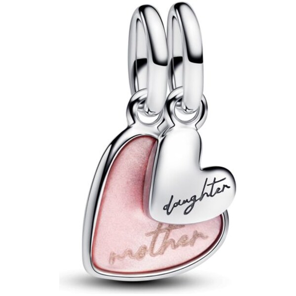 PANDORA Rozdeliteľný visiaci prívesok Mother a Daughter 63072691