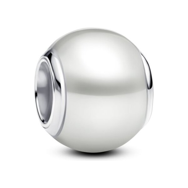 PANDORA Biely prívesok 63072696