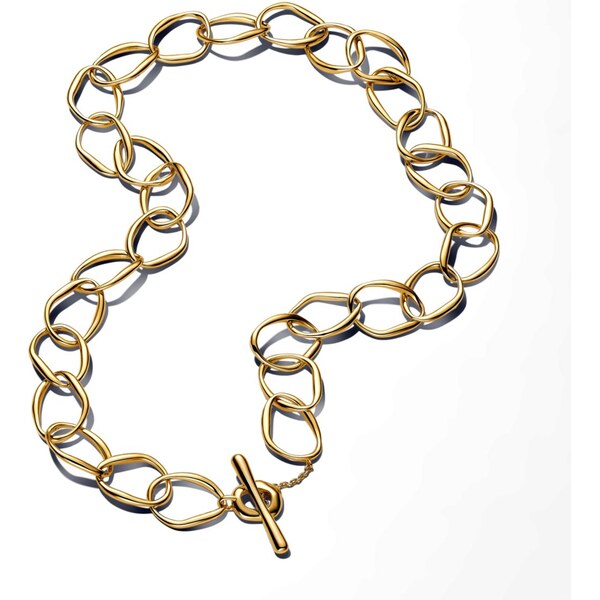 PANDORA náhrdelník s článkami Organického tvaru 63777180