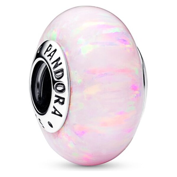 PANDORA prívesok Opaleskujúci ružový prívesok 58185891