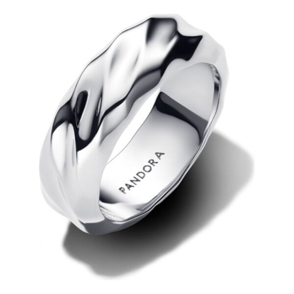 PANDORA Strieborný skrútený prsteň 63777233